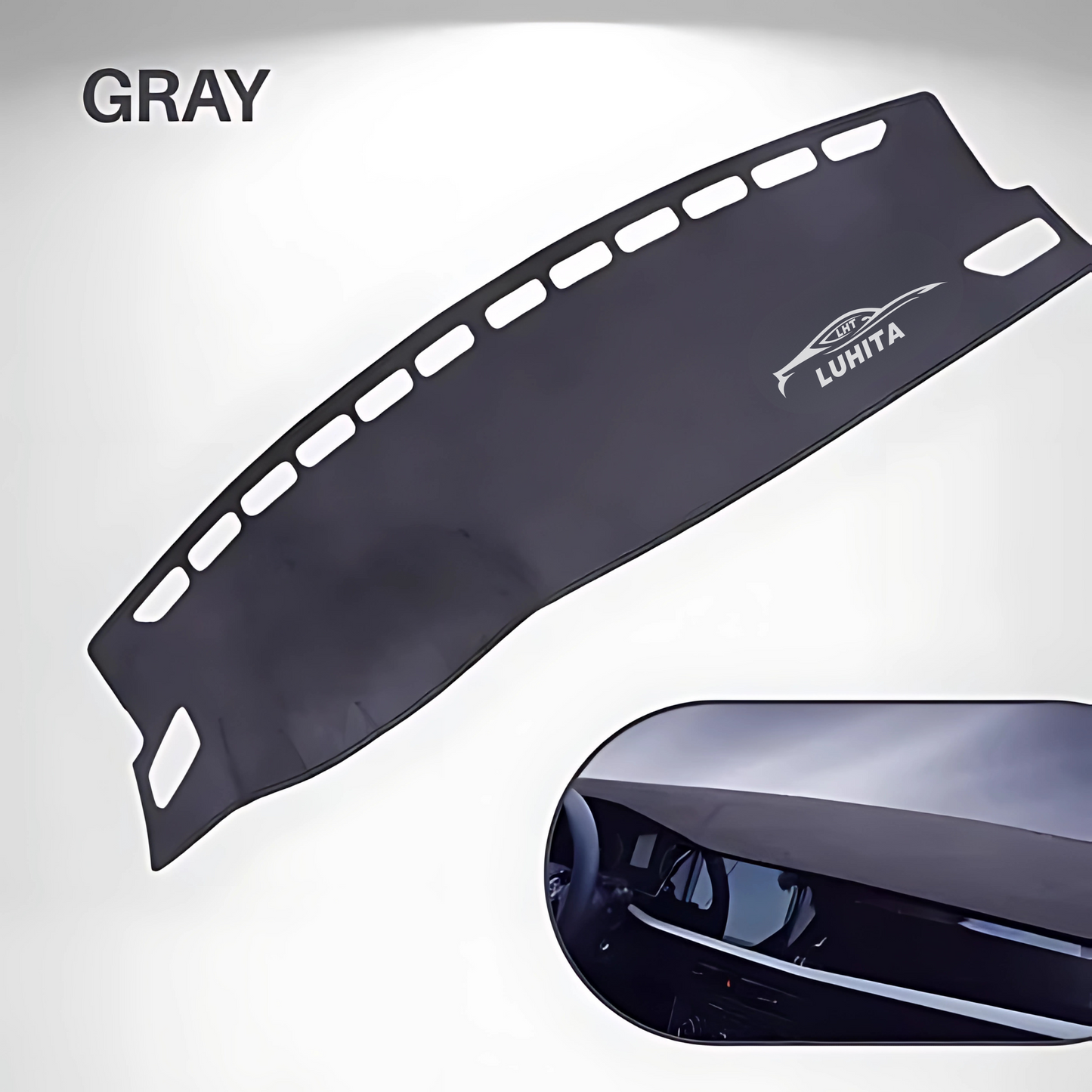 LUHITA™ DASHBOARD MAT COVER For Sedan, Hatchback, MPV, Truck, SUV etc