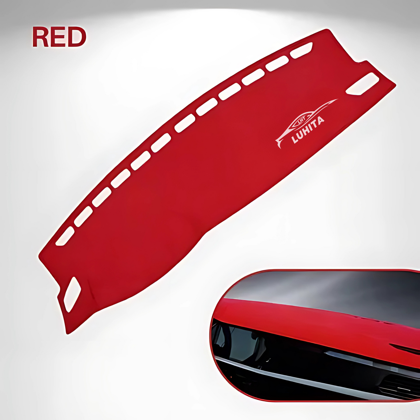 LUHITA™ DASHBOARD MAT COVER For Sedan, Hatchback, MPV, Truck, SUV etc