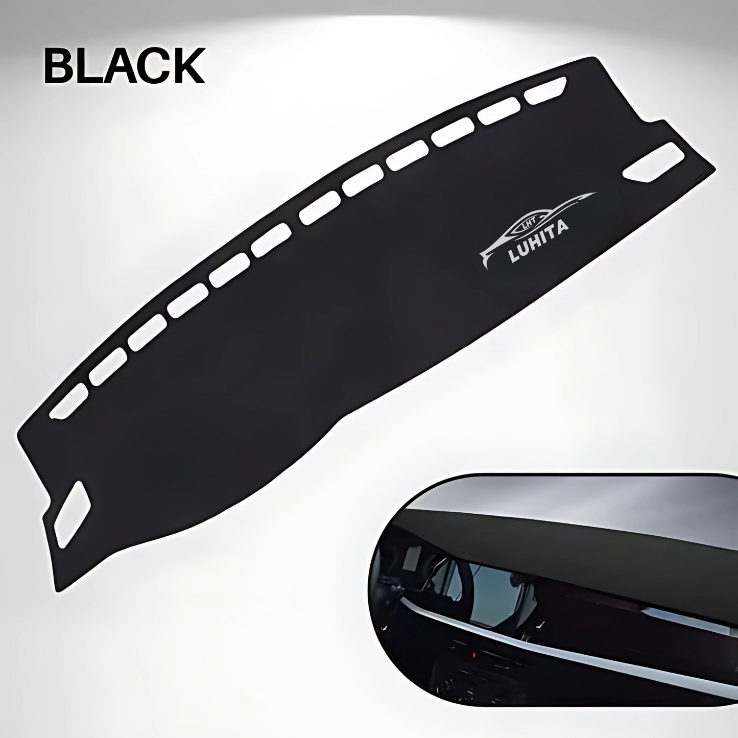LUHITA™ DASHBOARD MAT COVER For Sedan, Hatchback, MPV, Truck, SUV etc