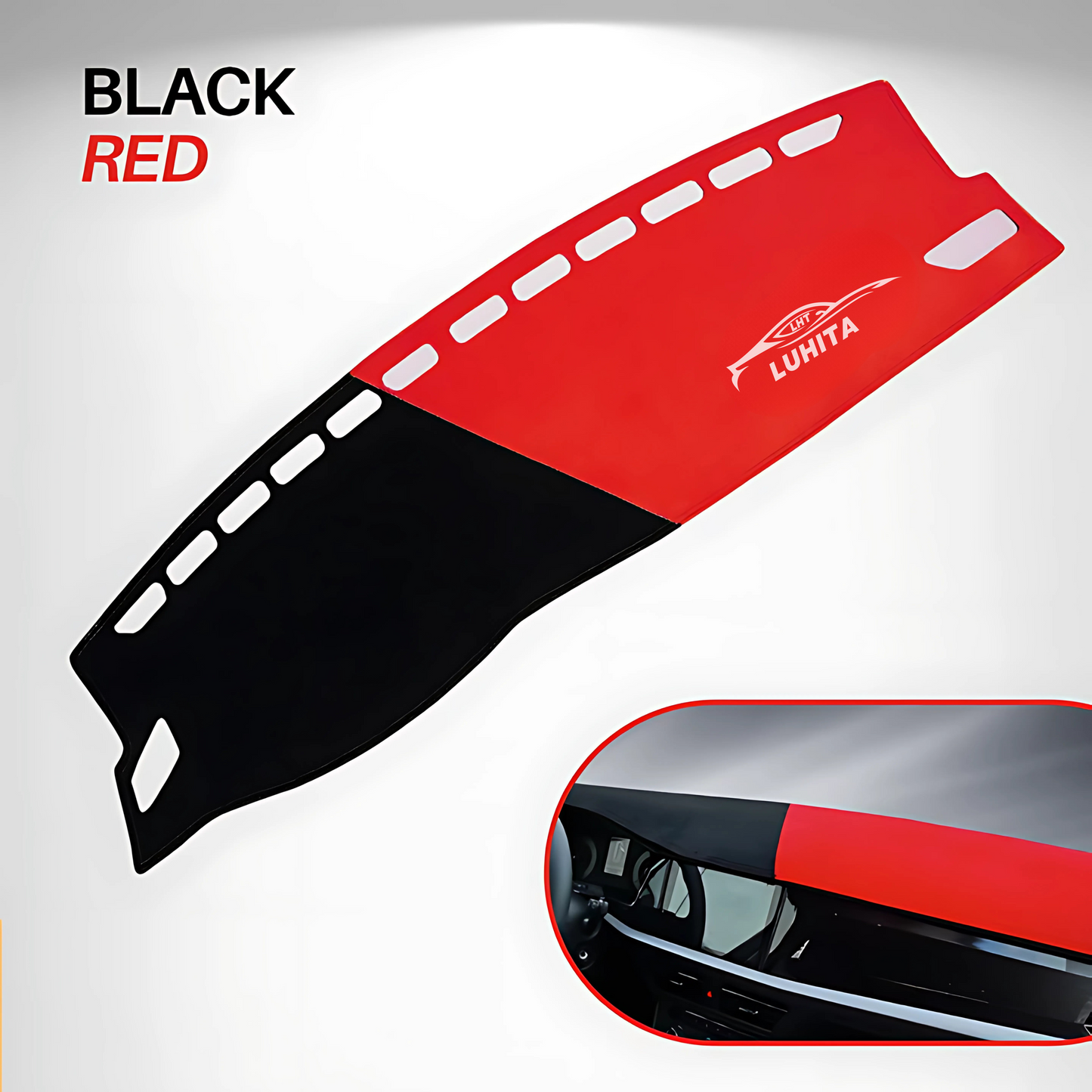 LUHITA™ DASHBOARD MAT COVER For Sedan, Hatchback, MPV, Truck, SUV etc