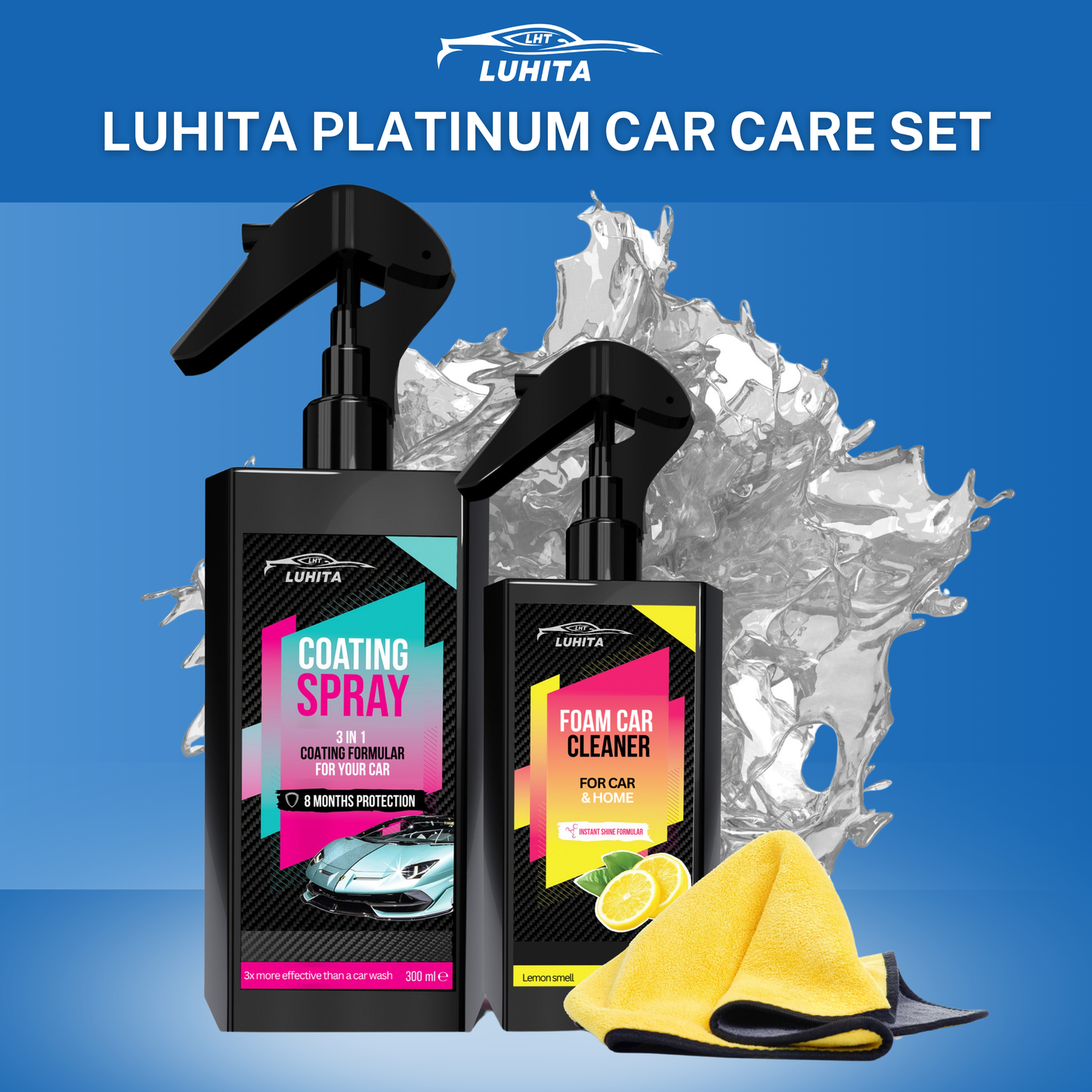 LUHITA™ PLATIUM CAR CARE SET