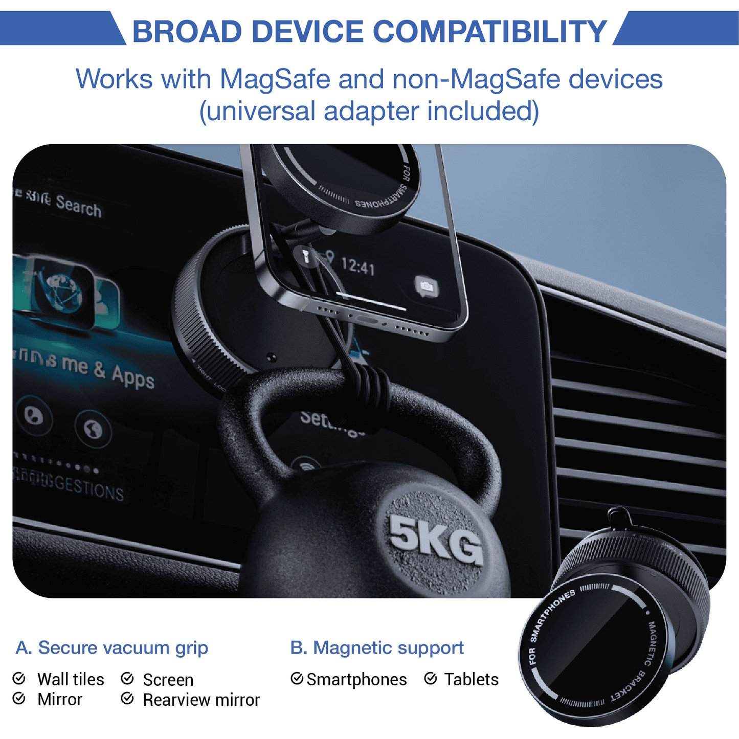 LUHITA™ Versamount Pro 360 Magnetic Holder