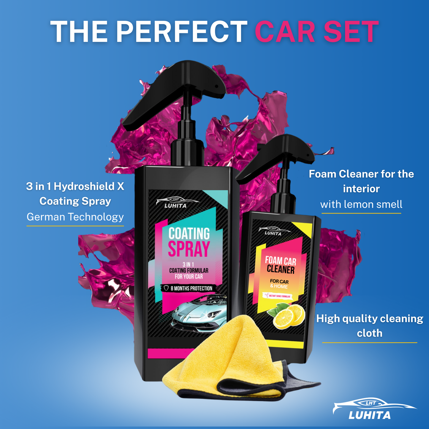 LUHITA™ PLATIUM CAR CARE SET