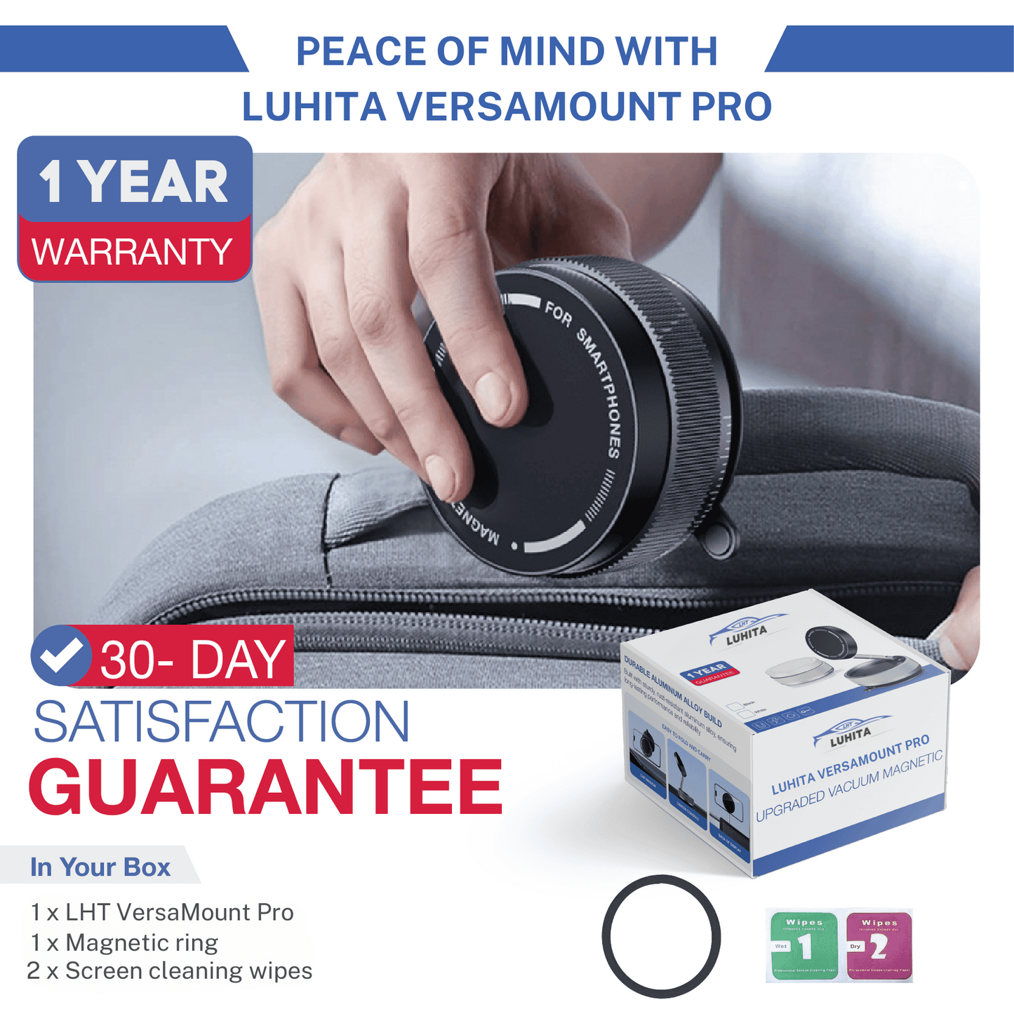 LUHITA™ Versamount Pro 360 Magnetic Holder