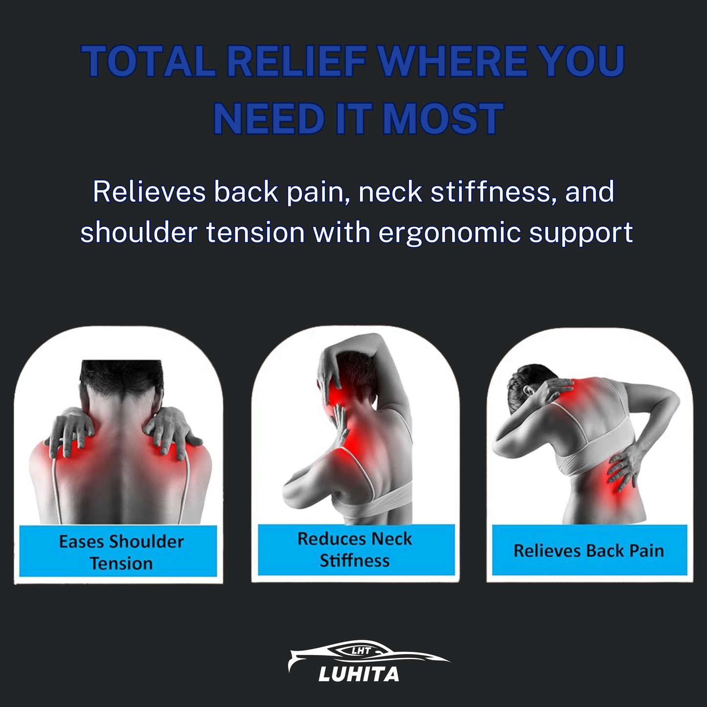 LUHITA™ ERGONOMIC CAR HEADREST