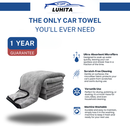 LUHITA™ Microfiber Car Towel