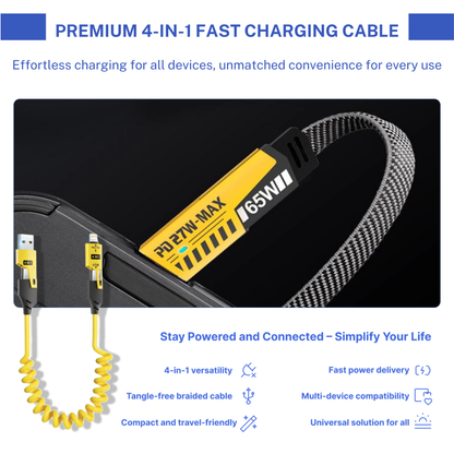LUHITA™ 4 IN 1 CHARGING CABLE