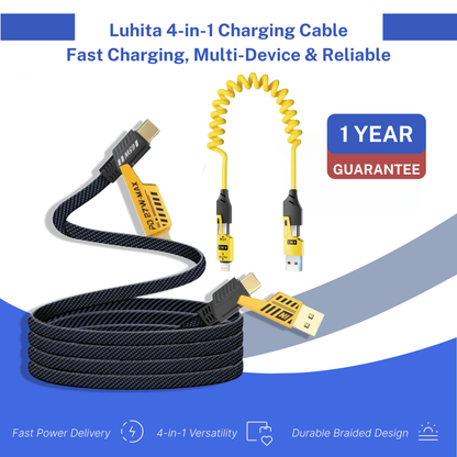 LUHITA™ 4 IN 1 CHARGING CABLE